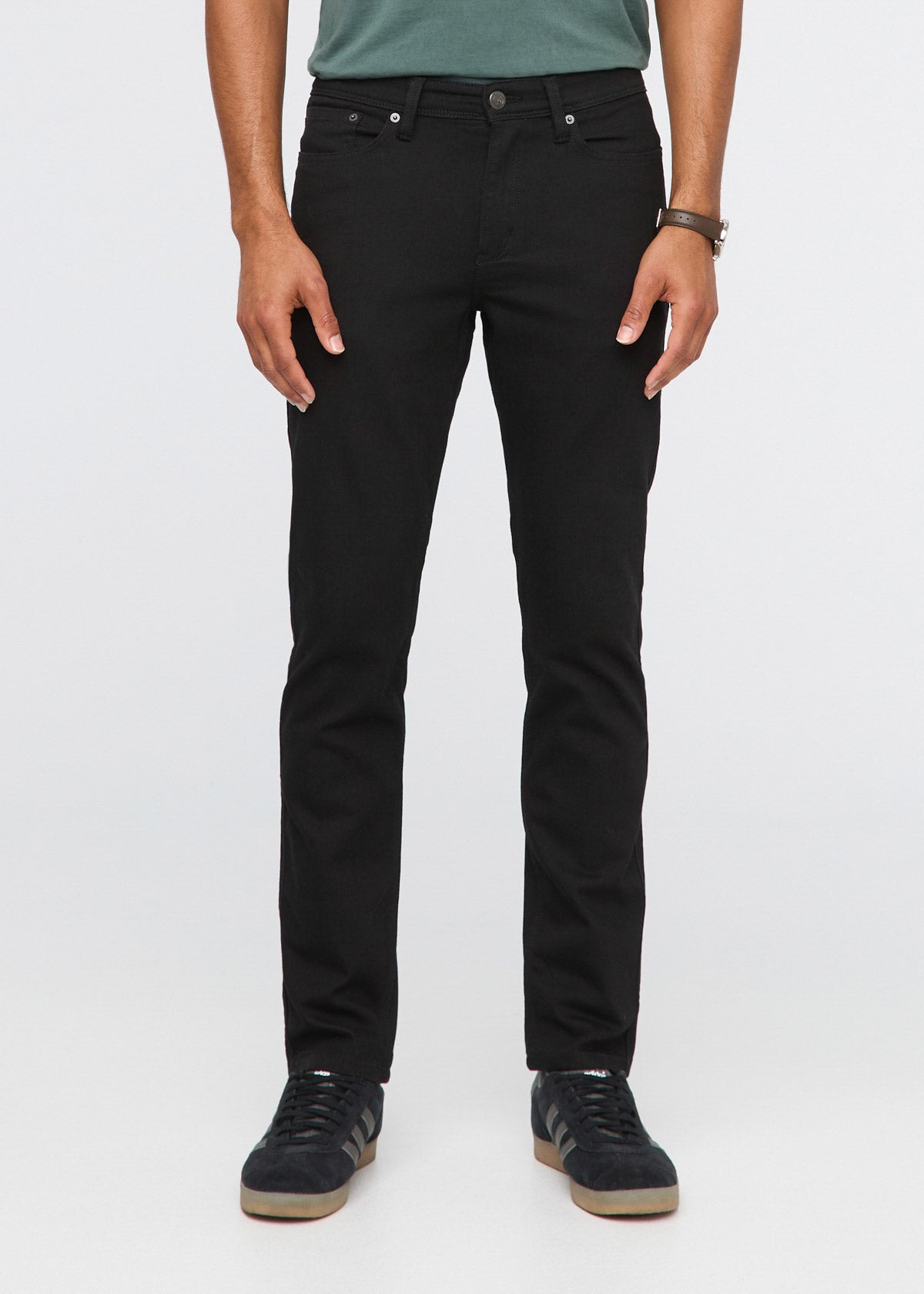 Performance Denim Slim Black