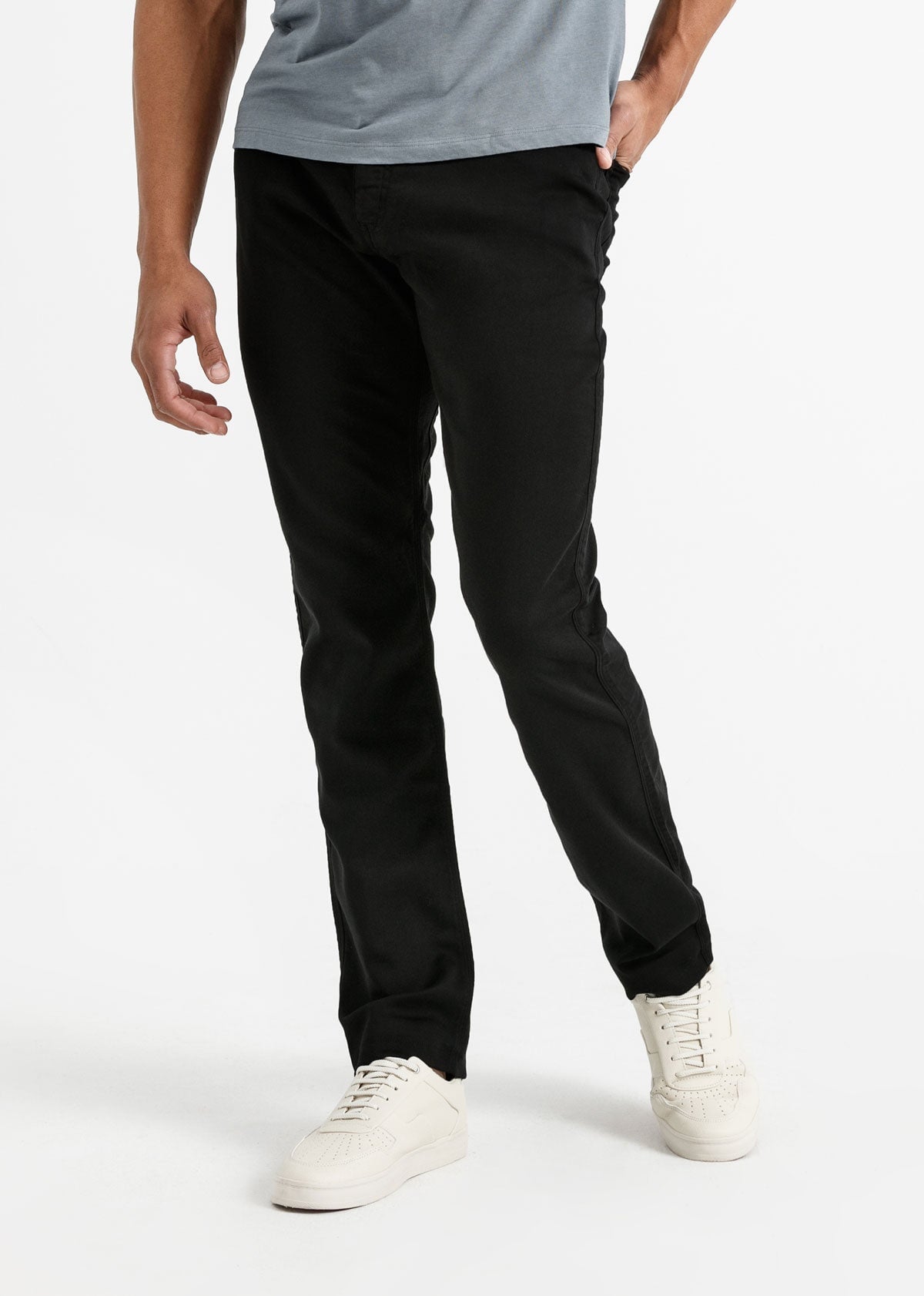 Men's Black Relaxed Fit Dress Sweatpant DUER EU Men's Black Relaxed Fit Dress Sweatpant DUER EU
