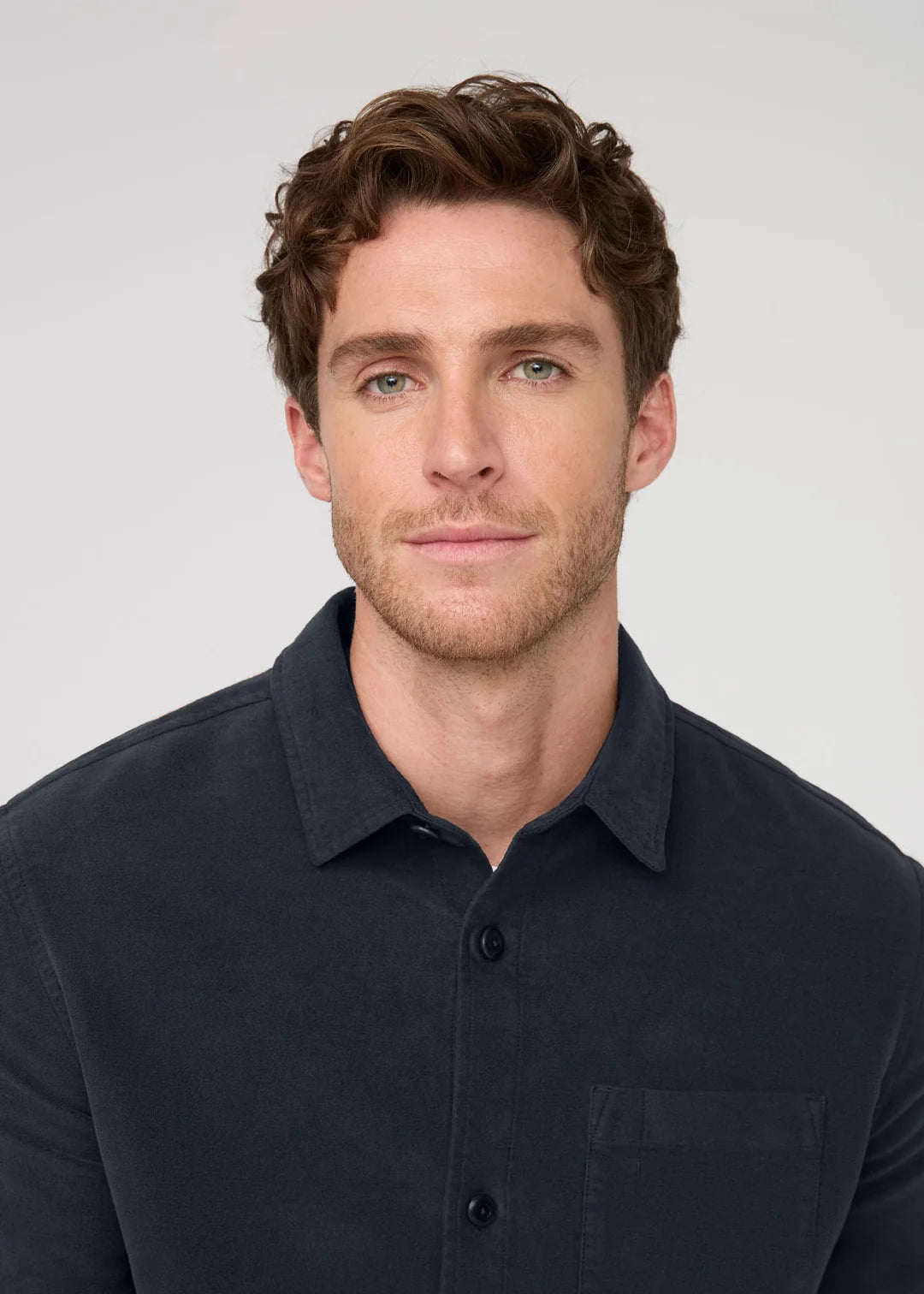 DUER | No Sweat Moleskin Shirt - Navy
