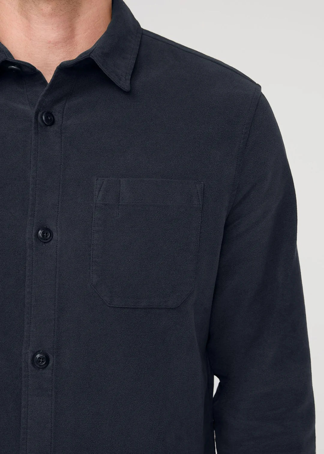 DUER | No Sweat Moleskin Shirt - Navy