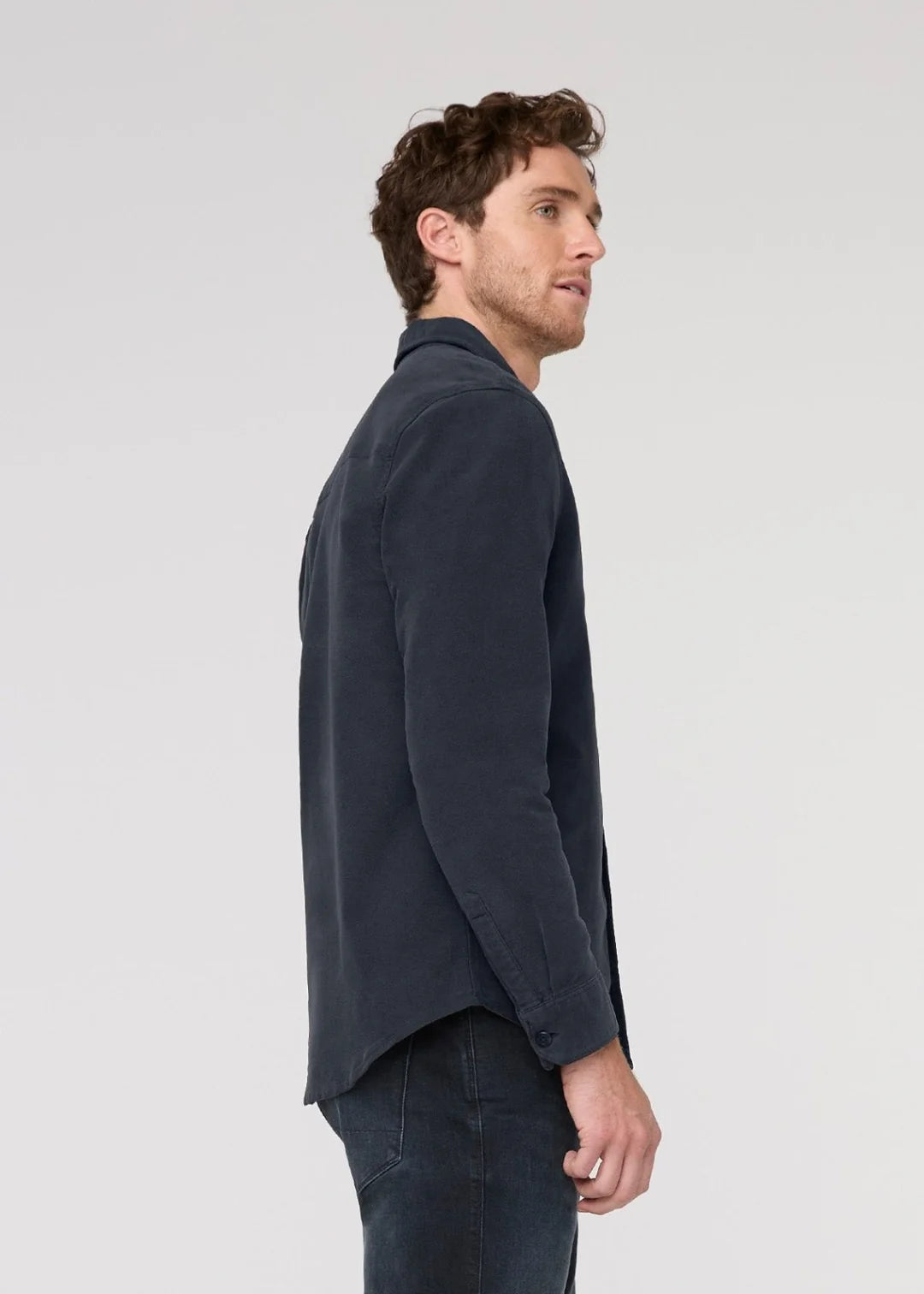 DUER | No Sweat Moleskin Shirt - Navy