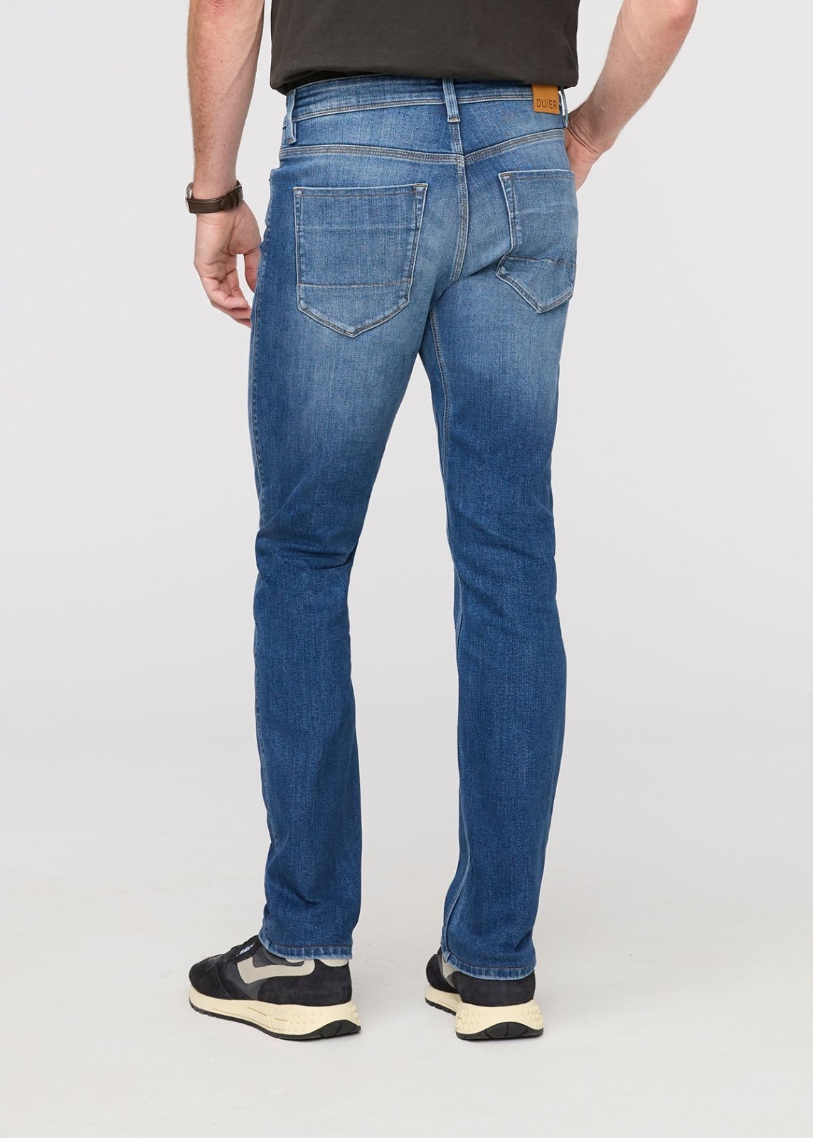 DUER Performance Denim+ Slim Straight - Alpine Indigo