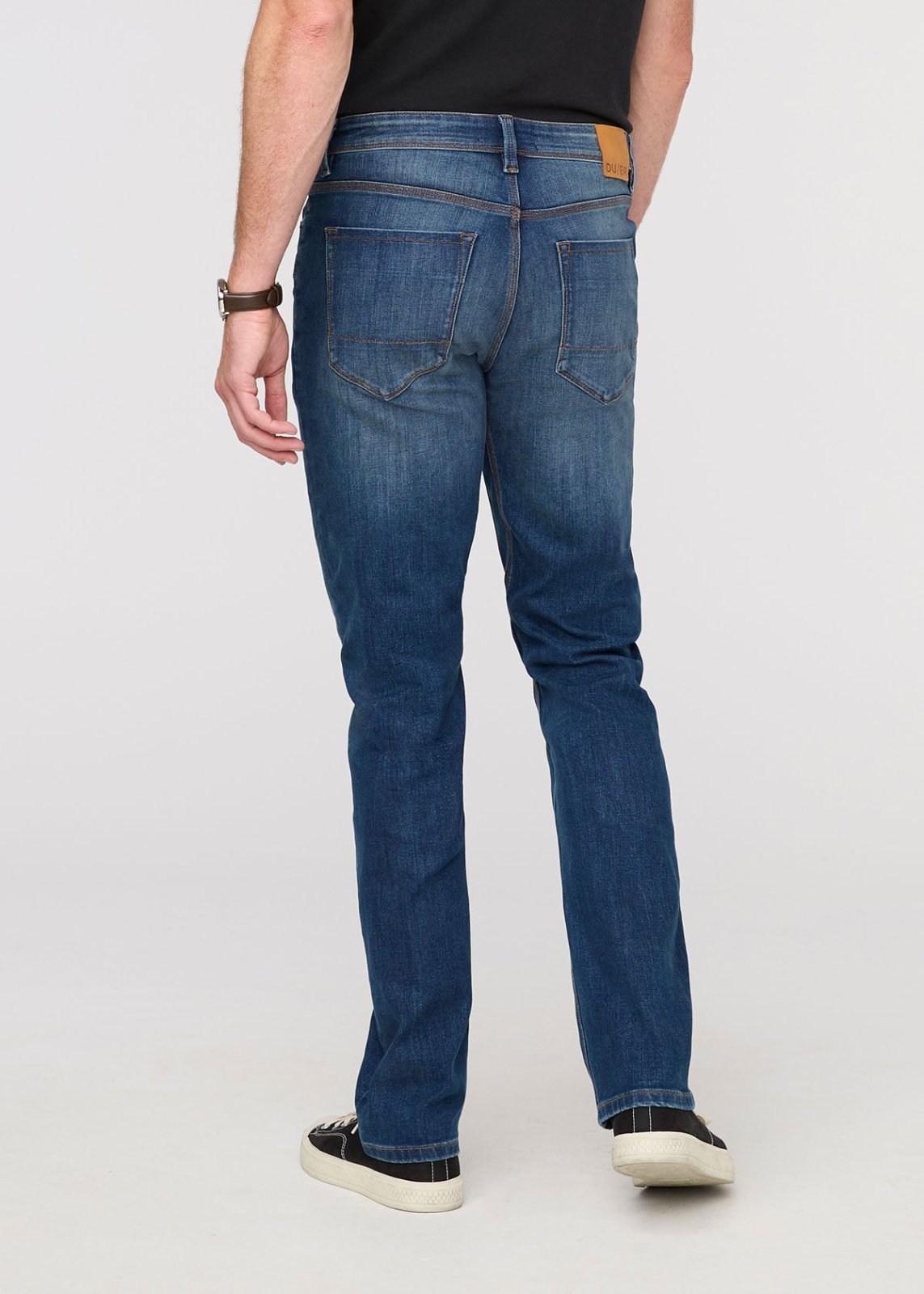 DUER Performance Denim+ Straight - Dustbowl Blue
