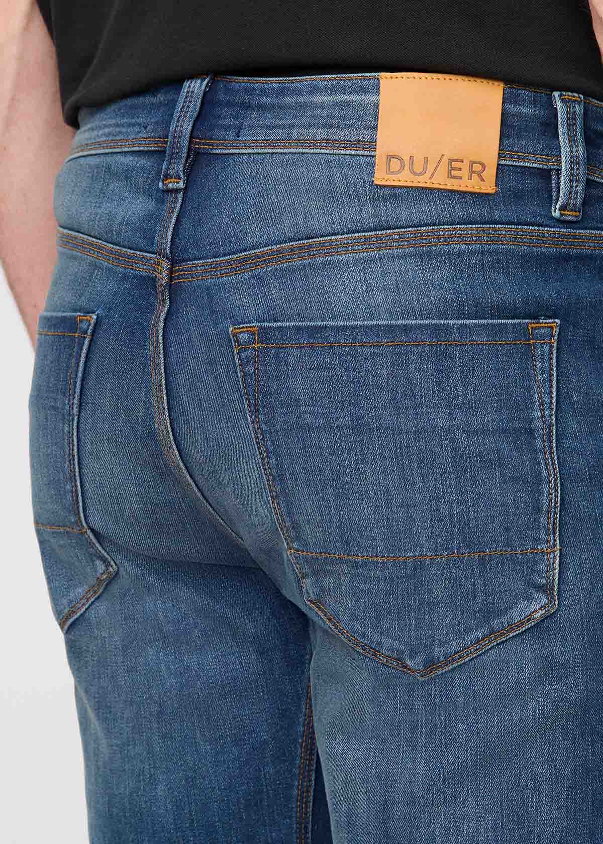 DUER Performance Denim+ Straight - Dustbowl Blue
