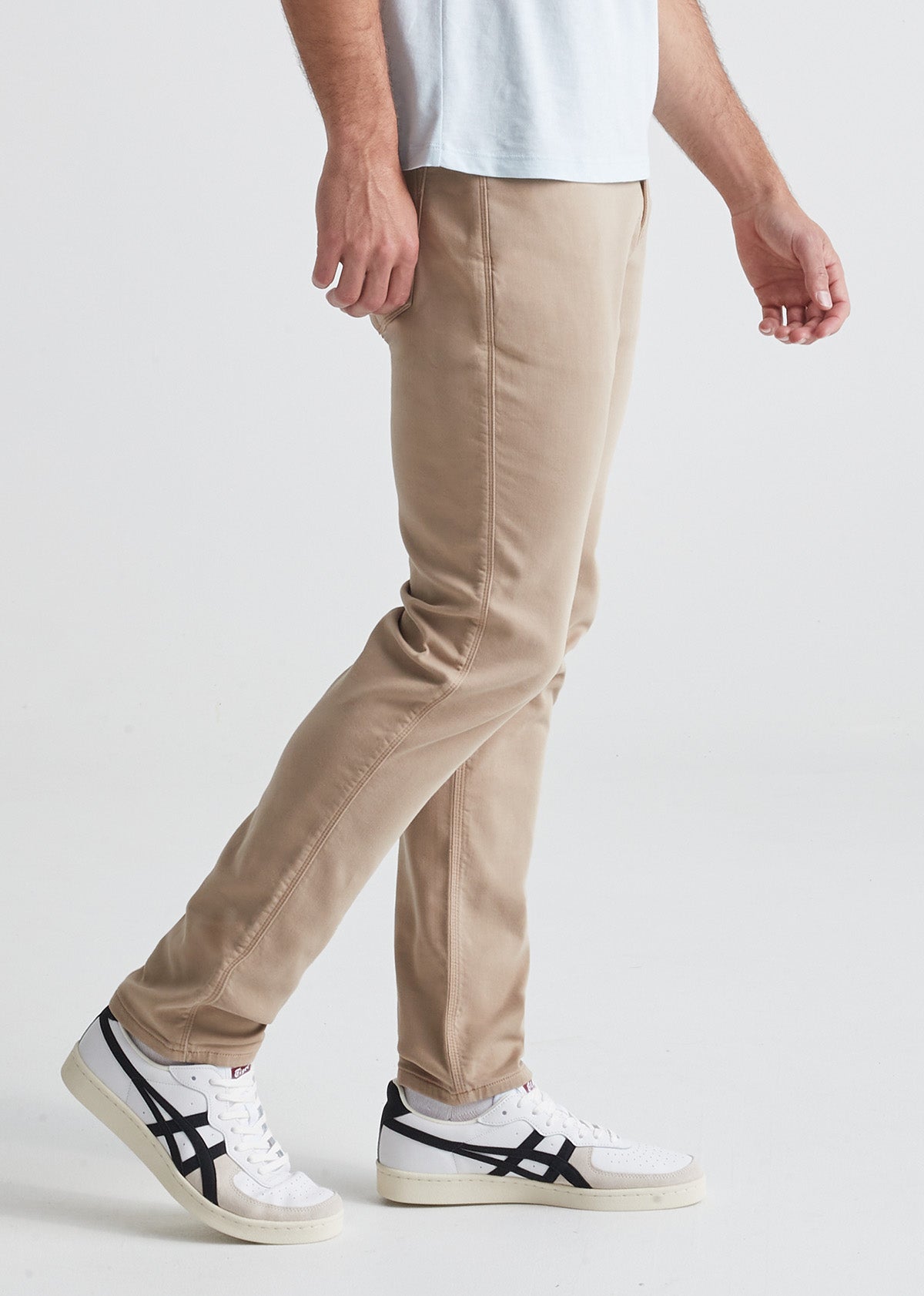 No Sweat Slim Desert Khaki