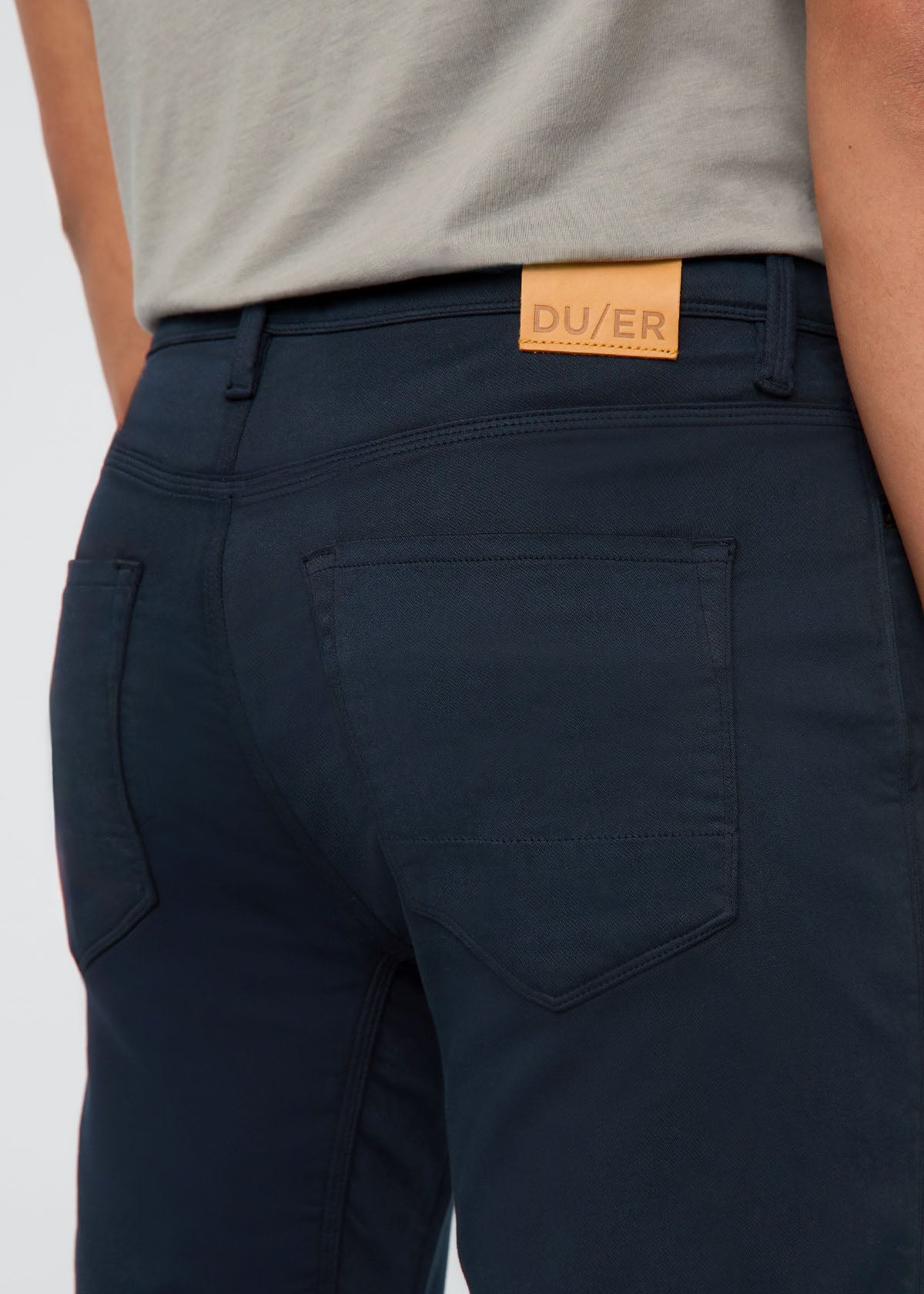 Duer | No Sweat Straight Navy
