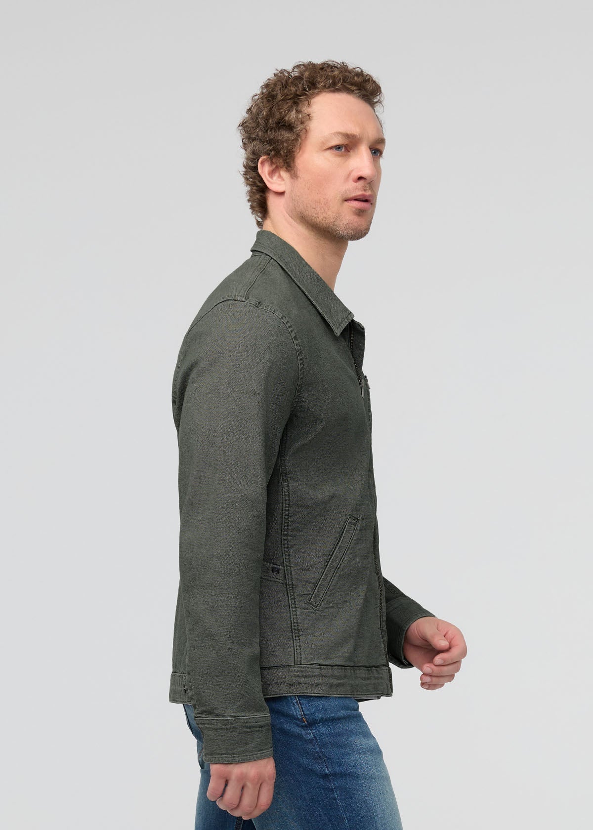 Duer | Stretch Canvas Utility Jacket Black Spruce