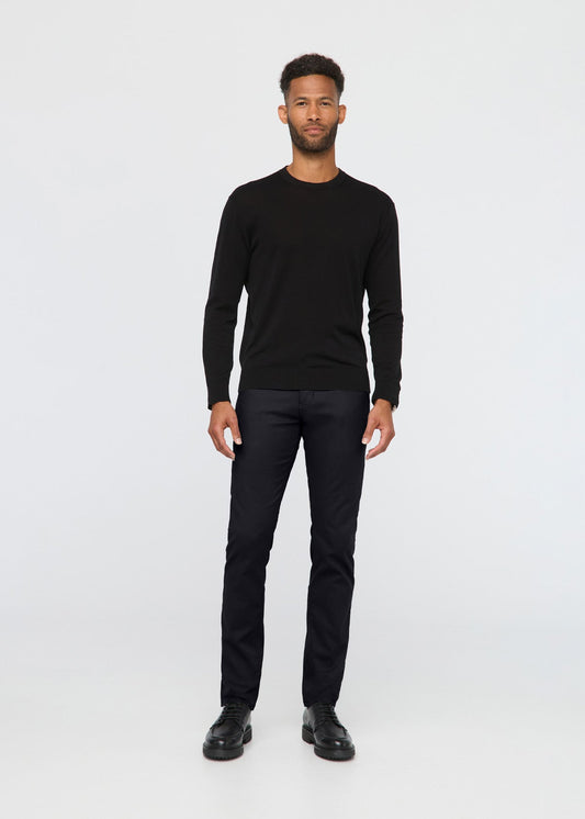 Nustretch Slim Straight Trouser Black