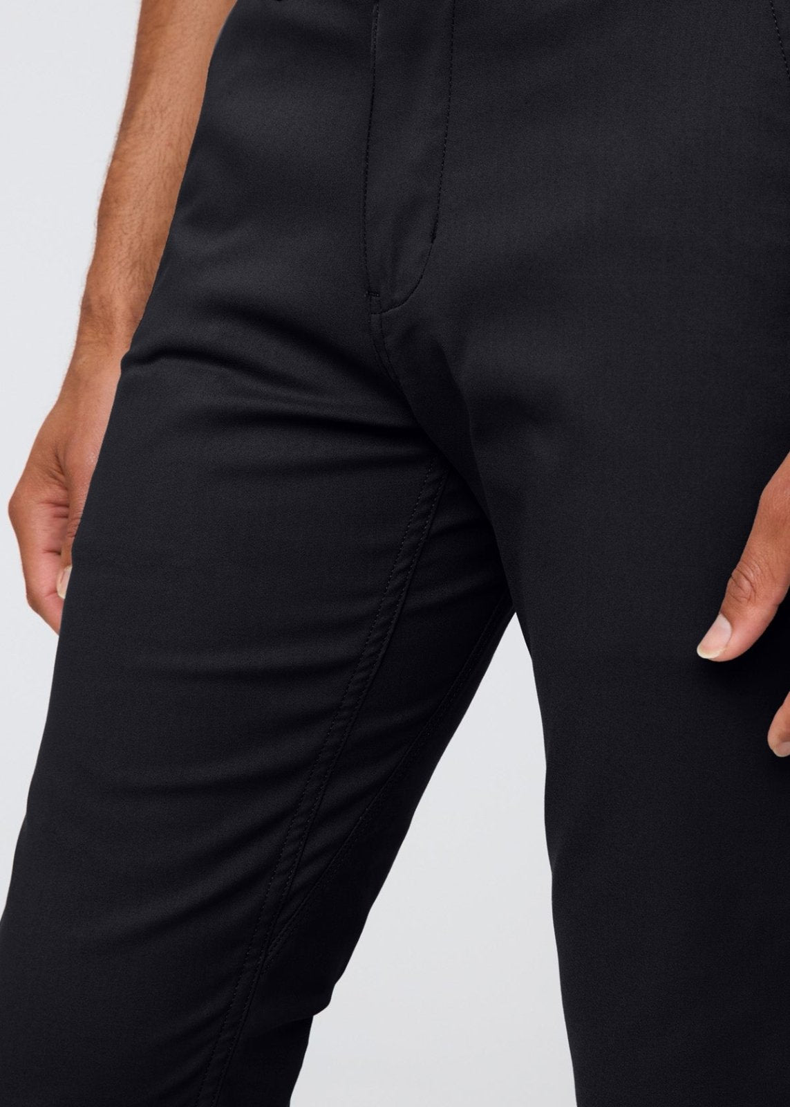Nustretch Slim Straight Trouser Black