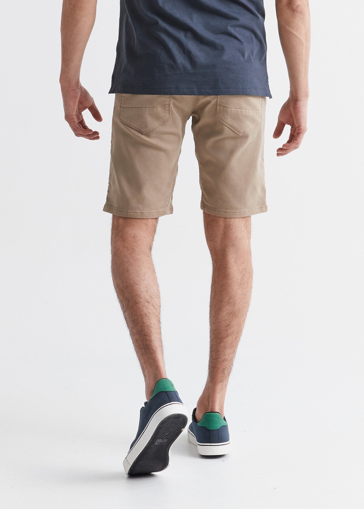 DUER No Sweat Short Slim - Desert Khaki