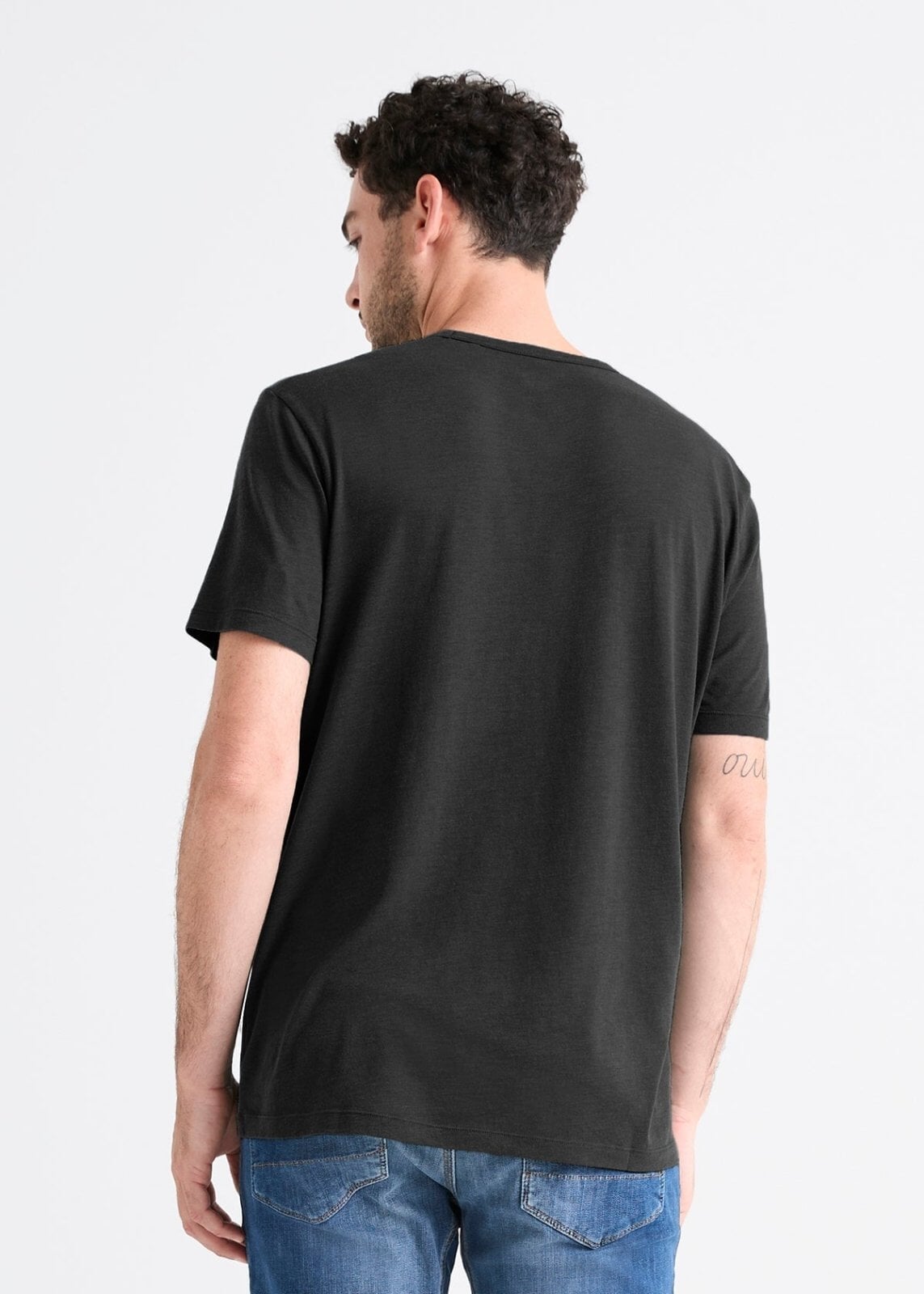 PurePima Only Tee - Black | DUER