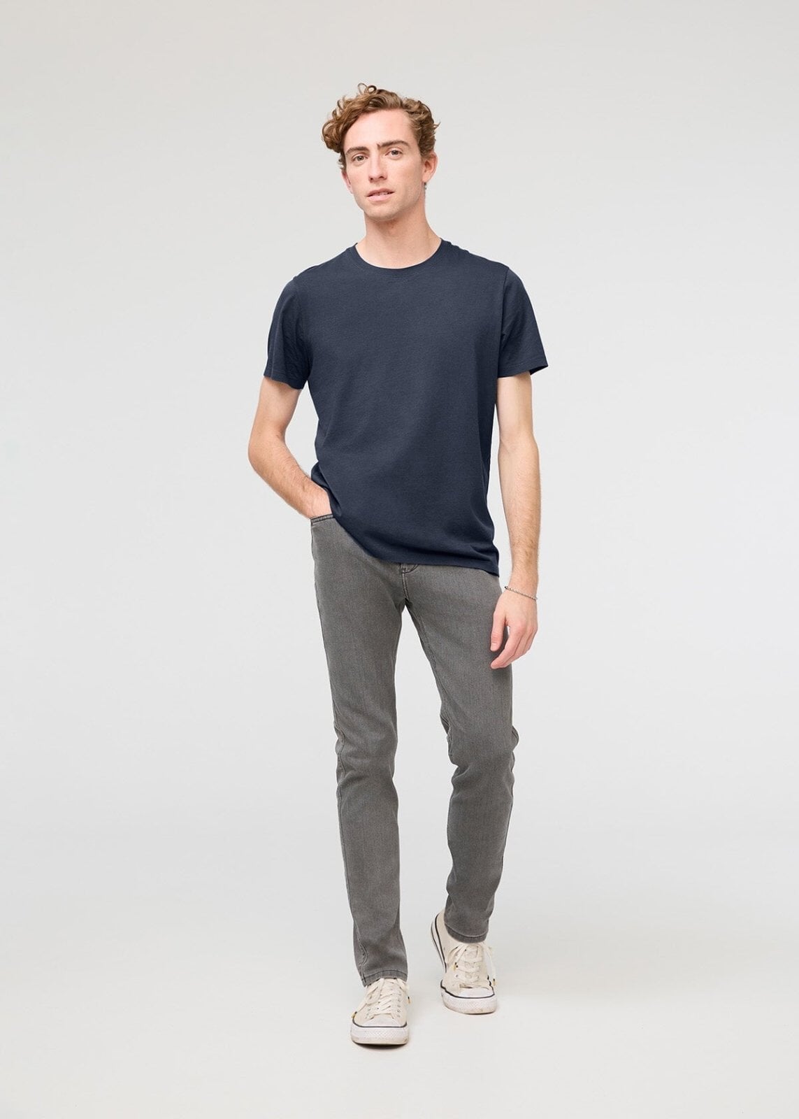 PurePima Only Tee - Navy | DUER