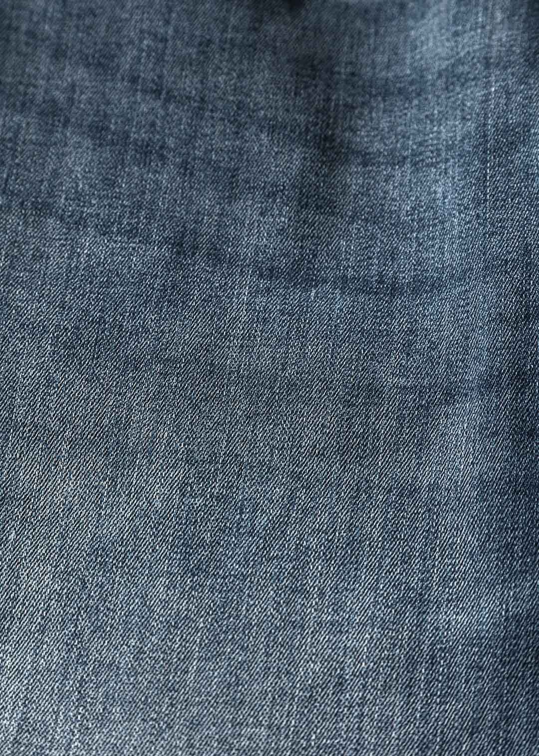 light wash stretch denim