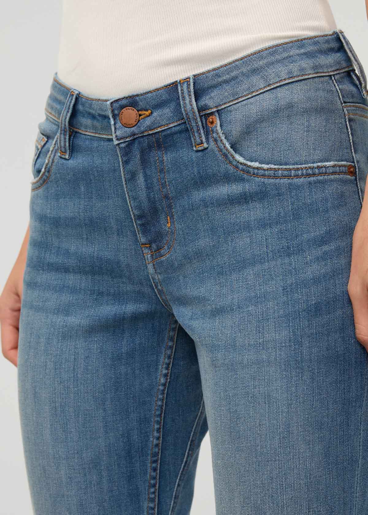 Duer | Performance Denim Girlfriend - Blue Ash