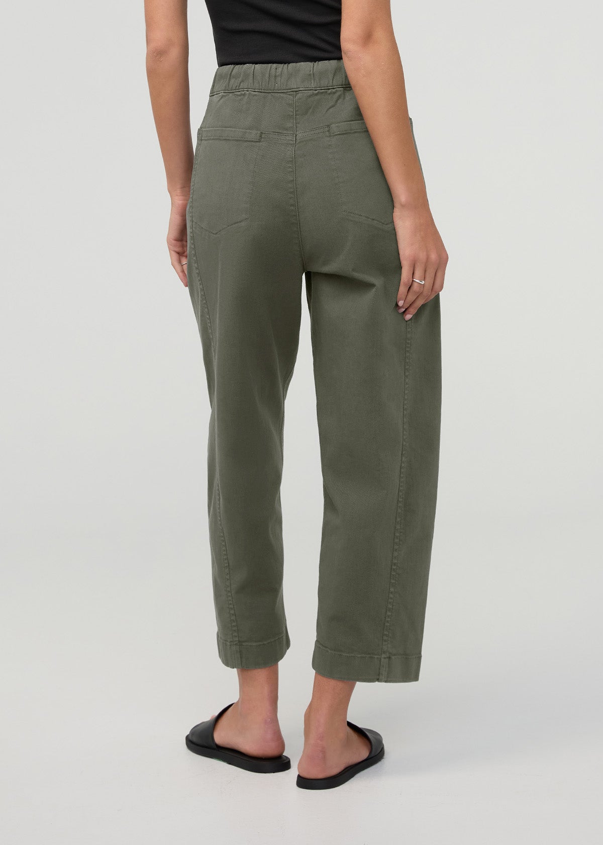 Duer | Flextwill Barrel Pull On Pant Thyme