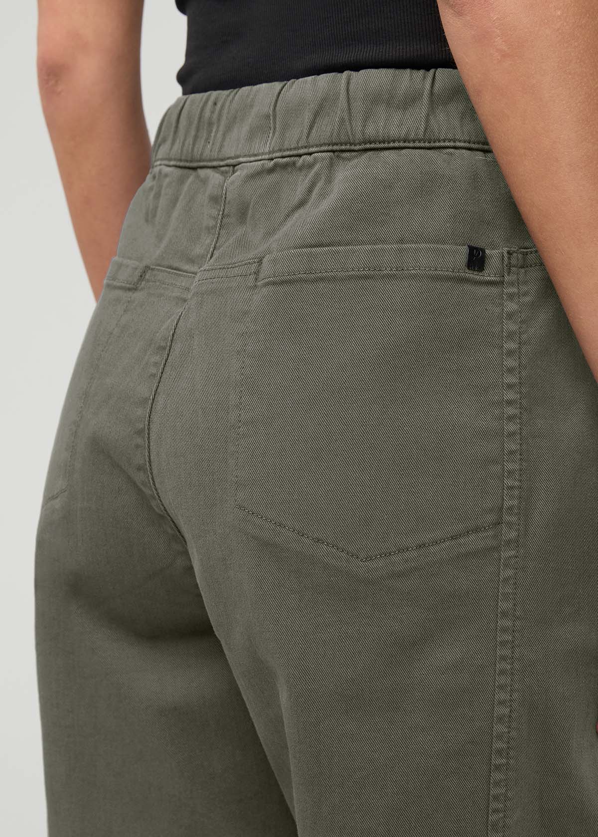 Duer | Flextwill Barrel Pull On Pant Thyme