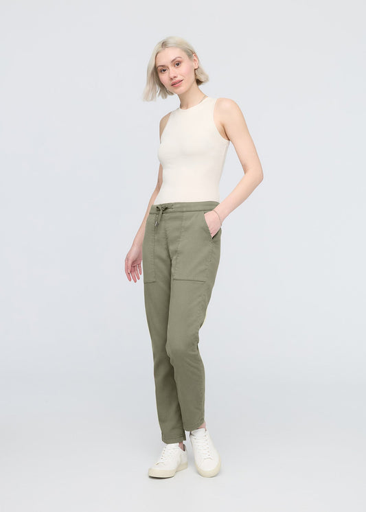DUER No Sweat Harbour Pant - Light Olive