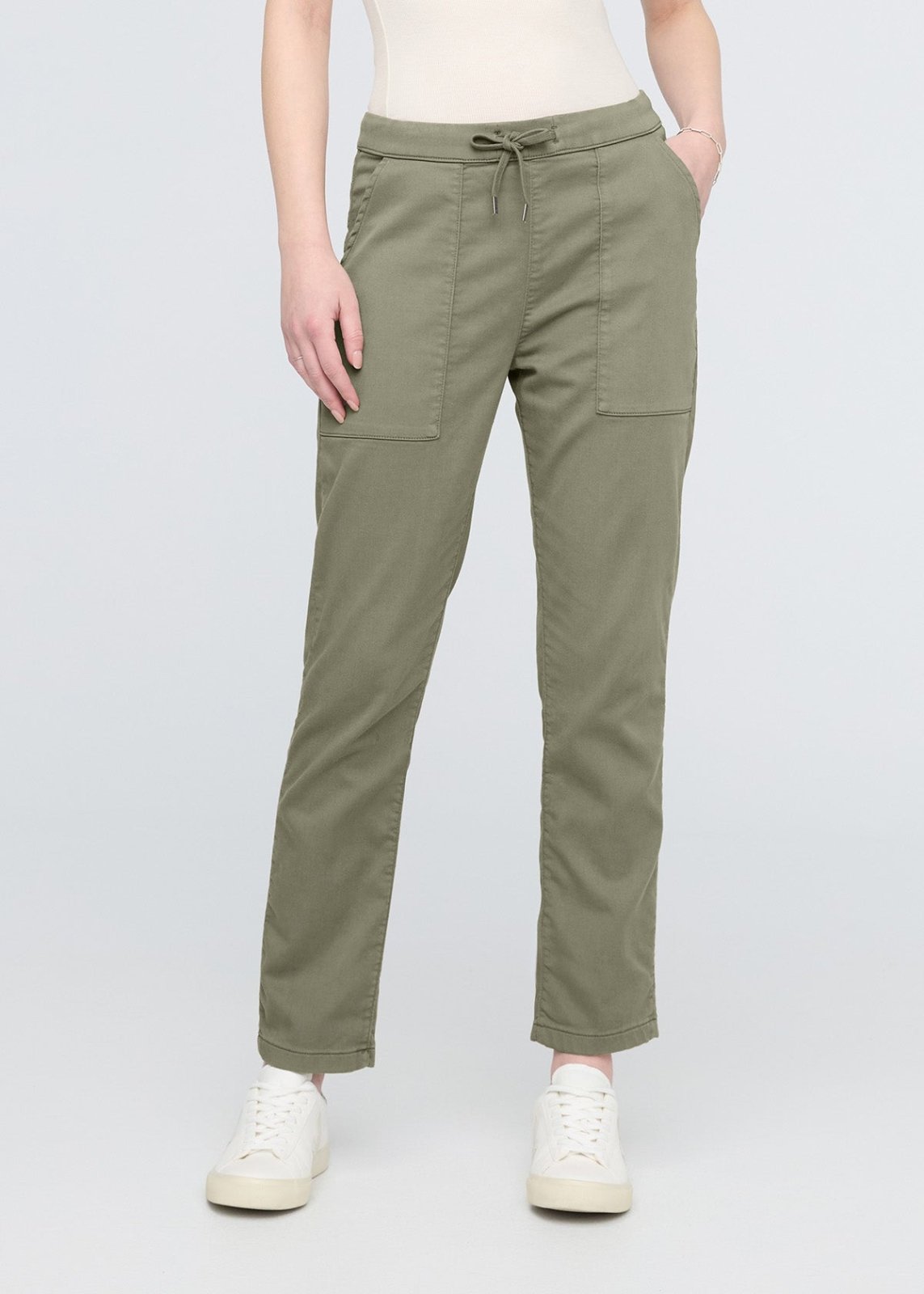 DUER No Sweat Harbour Pant - Light Olive