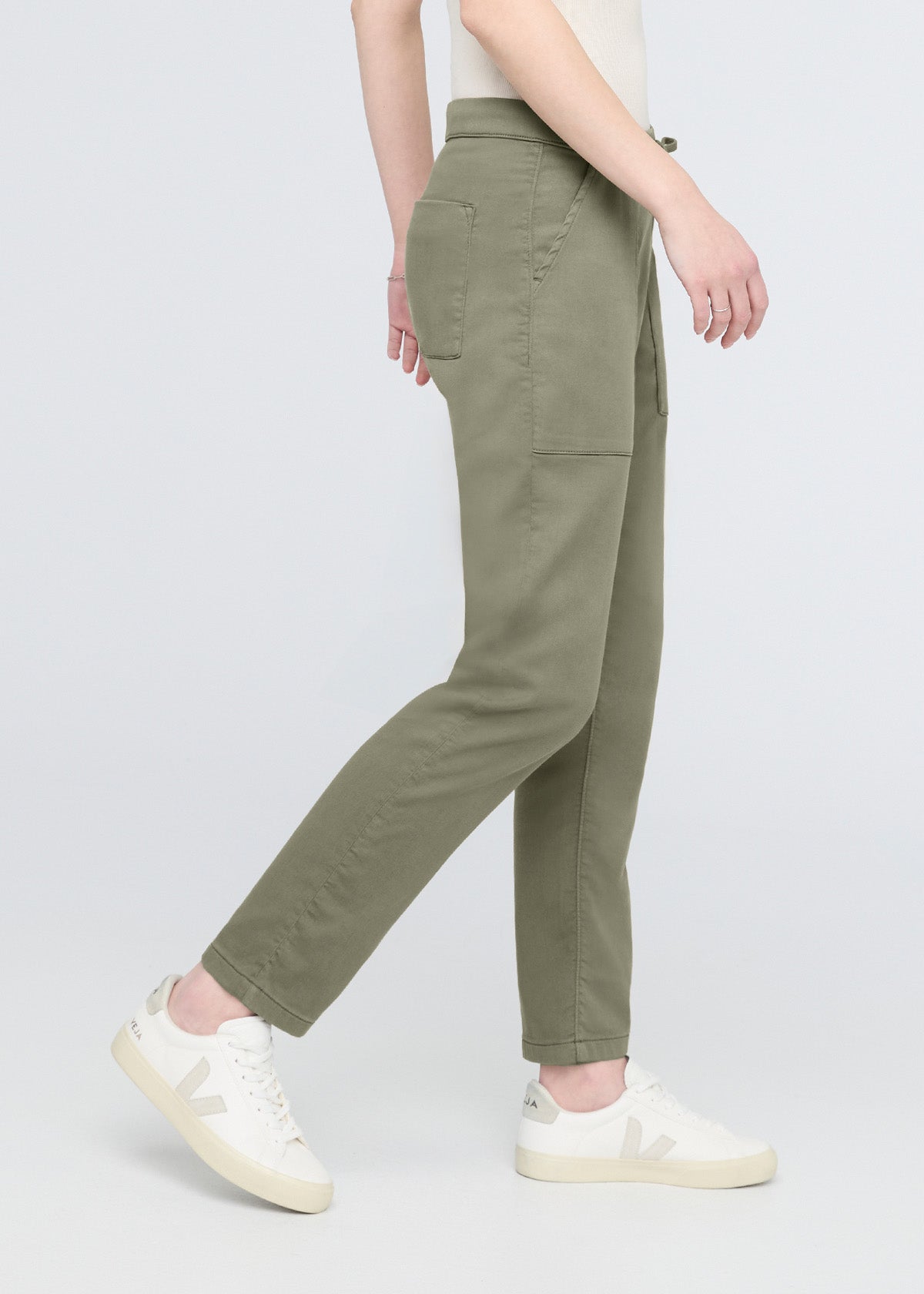 DUER No Sweat Harbour Pant - Light Olive