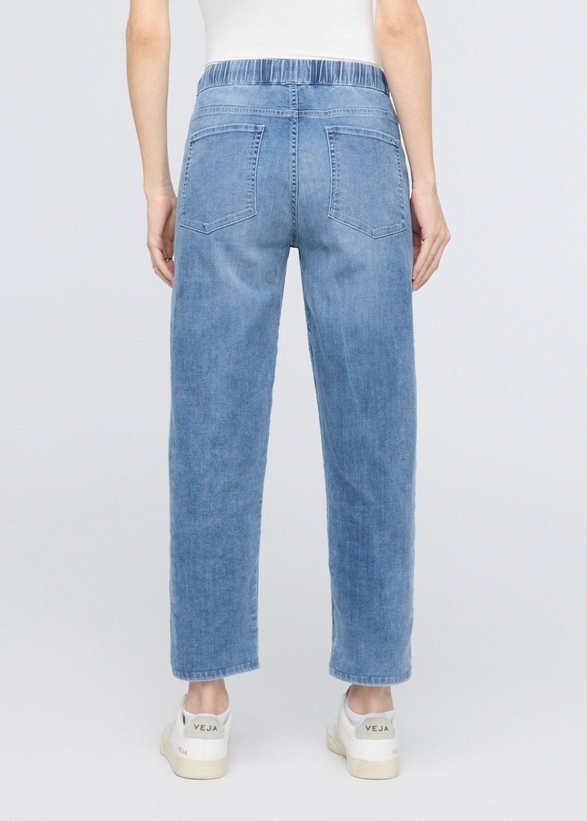 DUER Performance Denim Lite Harbour Pant - Light Stone