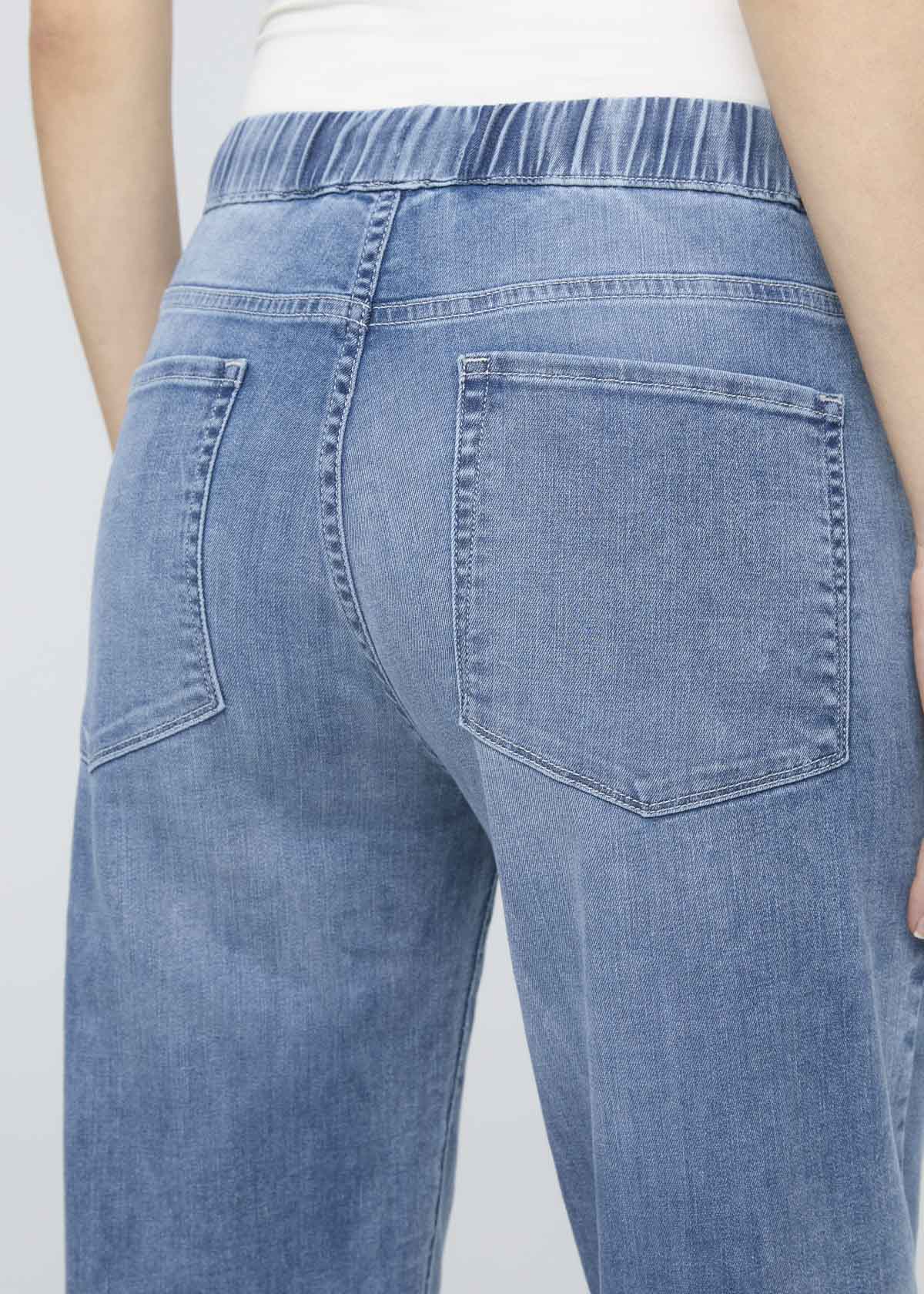 DUER Performance Denim Lite Harbour Pant - Light Stone